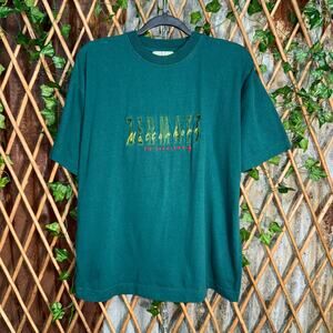 Vintage Y2K zermatt Matterhorn Switzerland embroider t-shirt